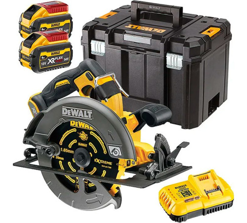 Пила циркулярна акумуляторна Dewalt DCS579X2 54V 190 мм (2 x акумулятора)