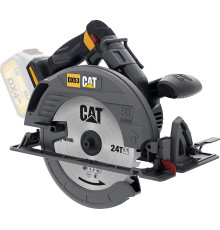 Пила циркулярна акумуляторна CAT DX53B 18V 185 мм (без акумулятора)