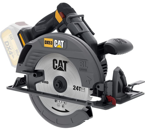 Пила циркулярна акумуляторна CAT DX53B 18V 185 мм (без акумулятора) Пила циркулярна акумуляторна CAT DX53B 18V 185 мм (без акумулятора)