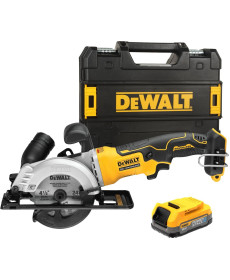 Циркулярна пила акумуляторна Dewalt DCS571E1T 18 В 115 мм (1 x акумулятор)