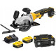 Циркулярна пила акумуляторна Dewalt DCS571P2 18 В 115 мм (2 x акумулятора)