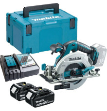 Пила циркулярна акумуляторна Makita DHS680RTJ 18 V 165 мм (2 x акумулятора)