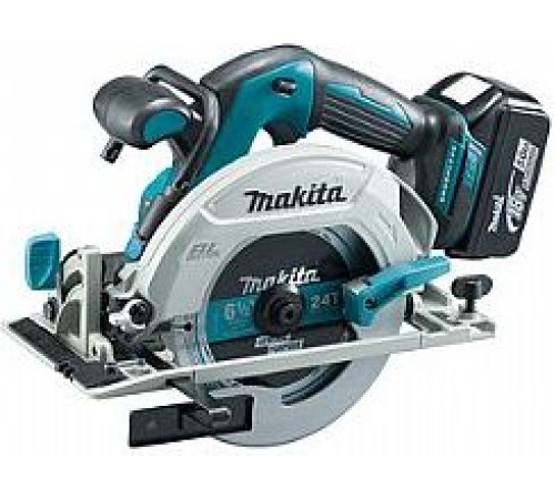 Пила циркулярна акумуляторна Makita DHS680RTJ 18 V 165 мм (2 x акумулятора)