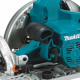 Пила циркулярна акумуляторна Makita DHS782Z 2 x 18 V 190 мм (без акумулятора)