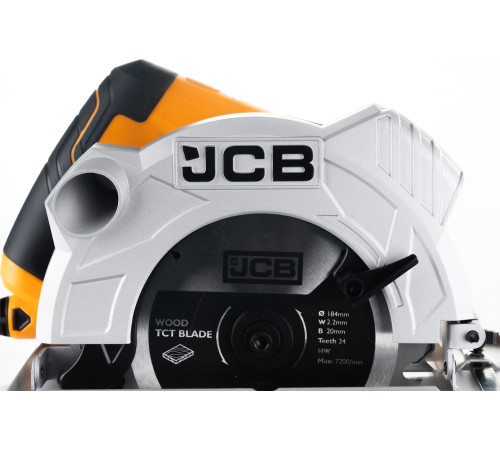 Пила циркулярна JCB 184мм 1500Вт