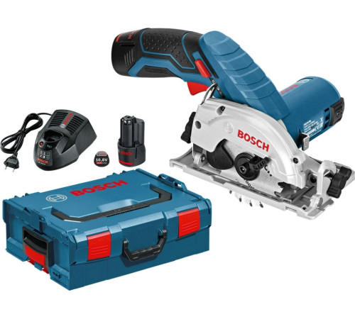 Пила циркулярна акумуляторна Bosch GKS 12V-26 12 V 85 мм (2 x акумулятора)