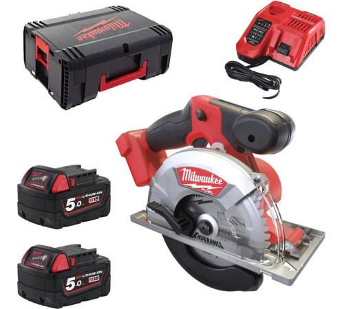 Пила циркулярна акумуляторна Milwaukee 18V 150 мм (2 x акумулятора)