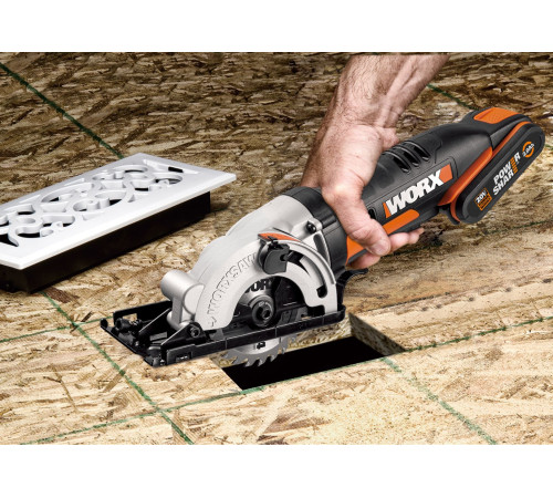 Пила циркулярна Worx WX527.9 20 В 85 мм