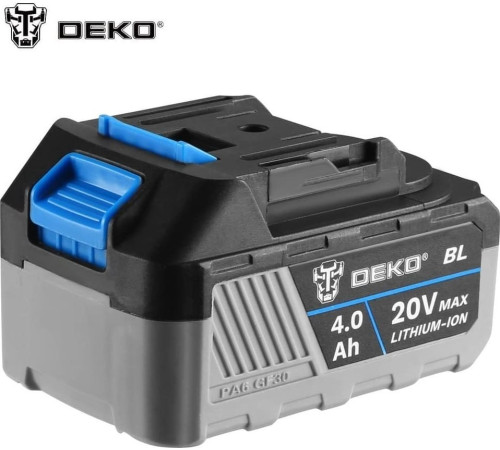 Акумулятор DekoBT20XL02-1040 - 4 Ah 20 V DXBL Li-Ion Series