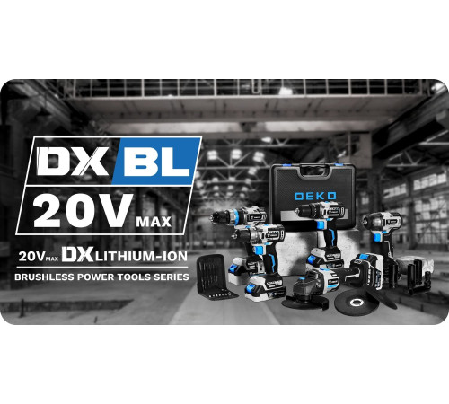 Акумулятор DekoBT20XL02-1040 - 4 Ah 20 V DXBL Li-Ion Series