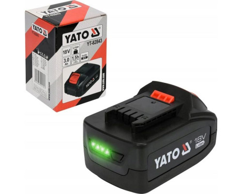 Акумулятор Yato 18V Li-Ion 3.0Ah (YT-82843)