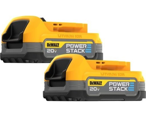 Набір Dewalt з 2 акумуляторів Powerstack 18V XR 1,7 Ah