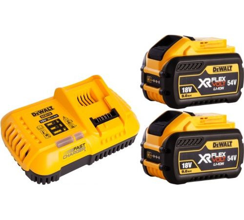 Акумулятор + зарядний пристрій DCB547 Xr FlexVolt 9.0Ah Набір Dewalt Xr FlexVolt DCB118