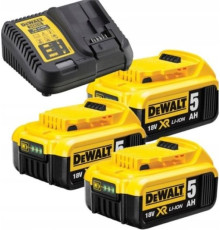 Акумулятори x3 + зарядний пристрій Dewalt (DCB115P3-QW)