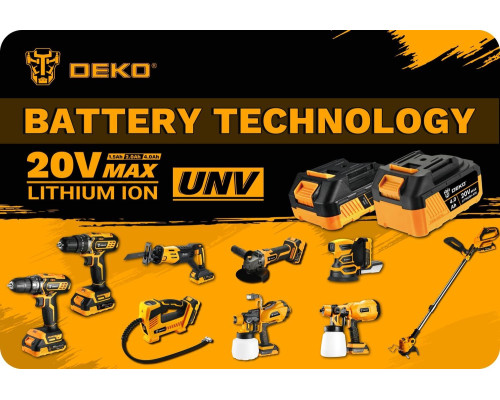 Акумулятор Deko 2 Ah 20 V UNV Li-Ion (BT20XL01-1020)