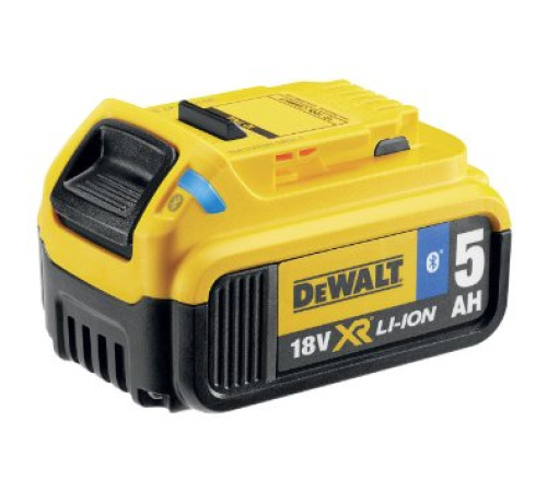 Акумулятор Dewalt XR 18V ​​5.0Ah Li-Ion Bluetooth (DCB184B-XJ)