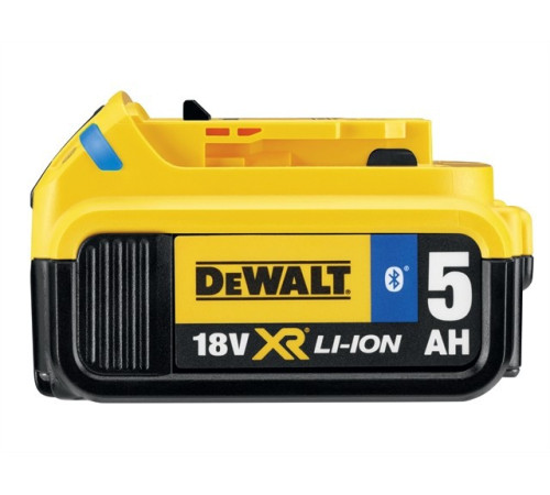 Акумулятор Dewalt XR 18V ​​5.0Ah Li-Ion Bluetooth (DCB184B-XJ)