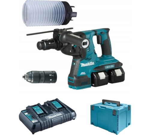 Перфоратор акумуляторний Makita DHR283T2JU 2 х 18 V