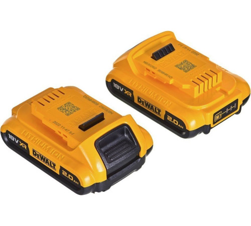 Перфоратор 18V 1.4J 2x2.0Ah DCH172D2 DEWALT
