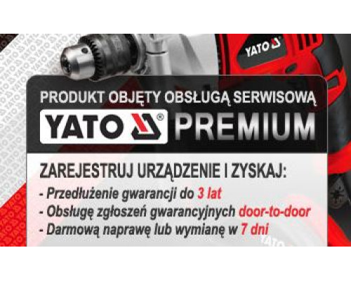 Дриль ударна Yato YT-82127 1500 Вт