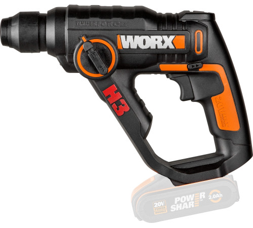 Перфоратор акумуляторний Worx WX390.9 20 В