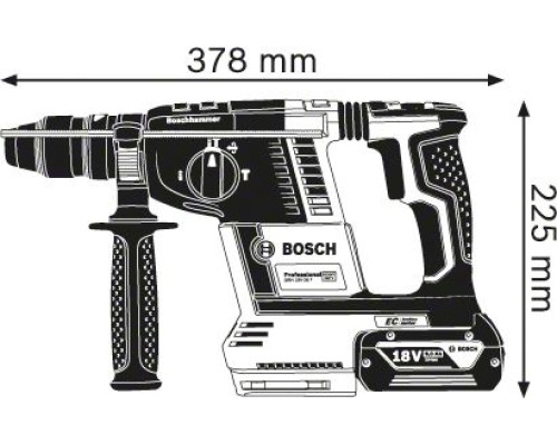 Перфоратор Bosch GBH 18V-26 F 18 V