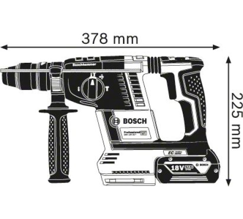 Перфоратор Bosch GBH 18V-26 F 18 V