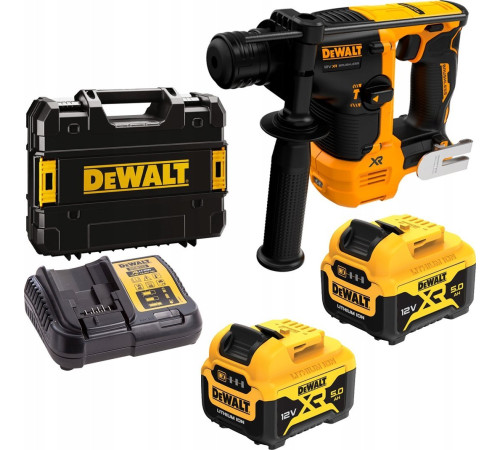 Дриль-перфоратор Dewalt DEWALT HAMMER DRILL 12V 1.1J DRILLING 2x5.0Ah DCH072P2