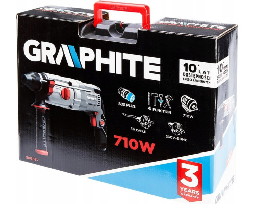 Перфоратор акумуляторний Graphite 58G537 710 Вт