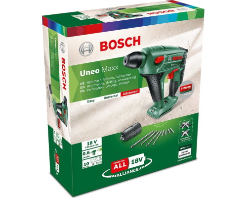 Акумуляторний перфоратор Bosch Uneo Maxx 18V