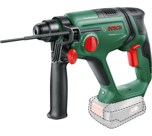 Акумуляторний перфоратор Bosch UniversalHammer 18V