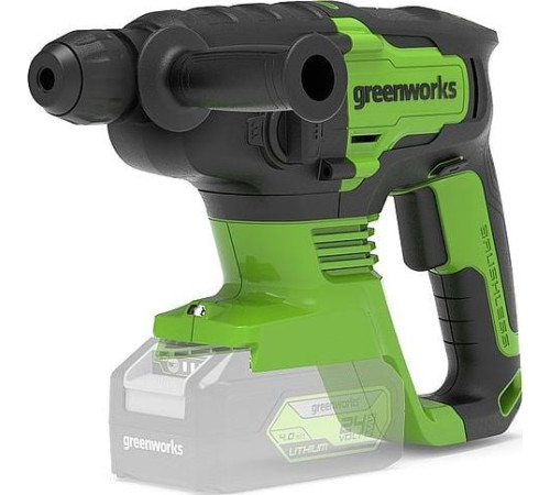 Перфоратор акумуляторний Greenworks GD24SDS2 24V Перфоратор акумуляторний Greenworks GD24SDS2 24V