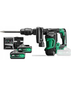 Акумуляторний перфоратор Hikoki 36V SDS MAX H3641DAWAZ 6.8J 2x4.0Ah BL (2 x акумулятора)
