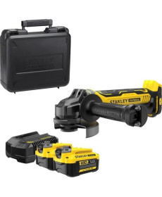 Болгарка акумуляторна Stanley SFMCG700M2K (2 x акумулятор)