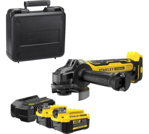 Болгарка акумуляторна Stanley SFMCG700M2K (2 x акумулятор) Болгарка акумуляторна Stanley SFMCG700M2K (2 x акумулятор)