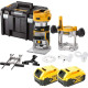 Фрезер акумуляторний Dewalt DCW604P2 18V (2 x акумулятора)