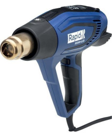 Фен будівельний Rapid R2200-LCD 2200Вт