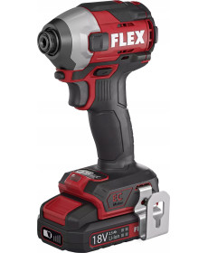 Гайковерт ударний Flex ID 1/4 18.0 EC HD + 2 акумулятори