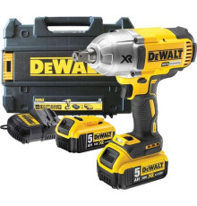 Ударний гайковерт, акумуляторний Dewalt 18V XR 1/2