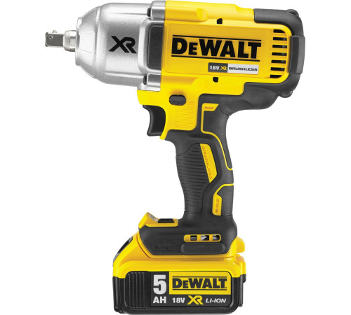 Ударний гайковерт, акумуляторний Dewalt 18V XR 1/2" (2 x акумулятора)