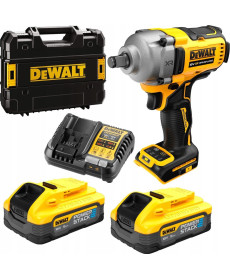Ударний гайковерт, акумуляторний Dewalt 18v 1/2 2x5ah ps (2 x акумулятора)