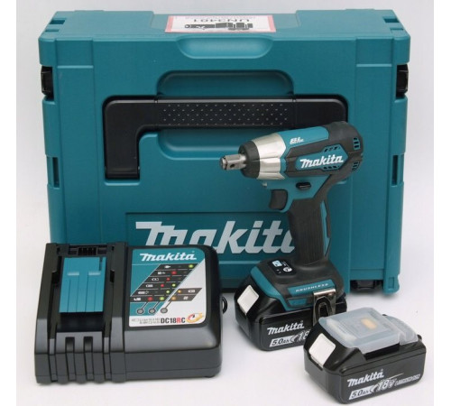 Гайковерт ударний Makita DTW181RTJ 18 V + 2 акумулятори