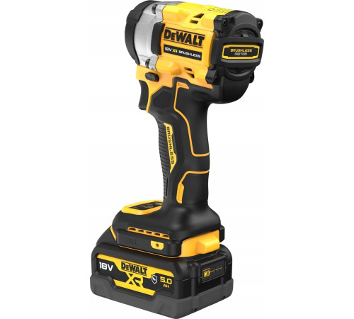 Ударний гайковерт, акумуляторний Dewalt 18v xr 3/8" gfn (2 x акумулятора)