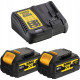 Ударний гайковерт, акумуляторний Dewalt 18v xr 3/8" gfn (2 x акумулятора)