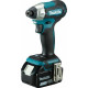 Гайковерт акумуляторний Makita DTD157RFJ 18 V (2 x акумулятора)