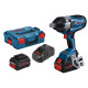 Гайковерт ударний Bosch 18V-1050H 3/4" + 2 акумулятори