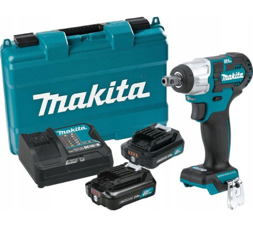 Ударний гайковерт, акумуляторний Makita TW161DSAE 12 В 1/2" (2 x акумулятора)