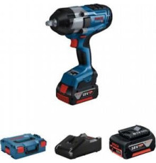 Гайковерт ударний Bosch  1/2 GDS 18V-1000 + 2 акумулятори