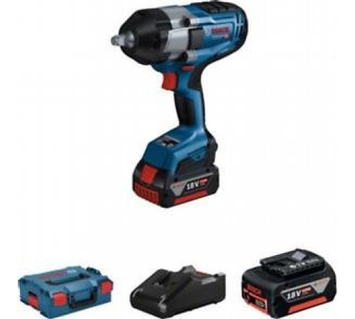 Гайковерт ударний Bosch 1/2 GDS 18V-1000 + 2 акумулятори