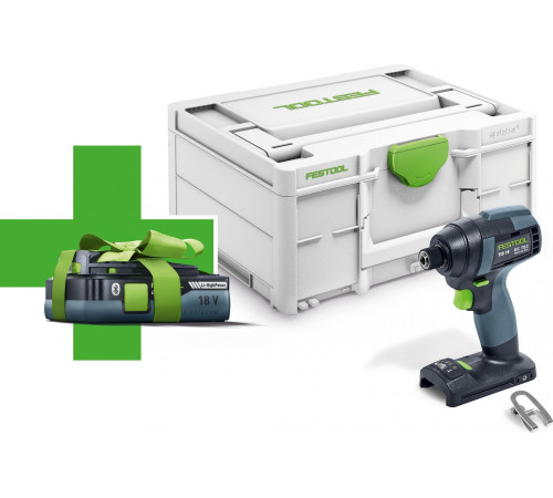 Гайковерт акумуляторний Festool TID 18-Basic (577054) 18 В + 4Аг акумулятор